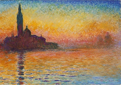 Monet's San Giorgio Maggiore at Dusk