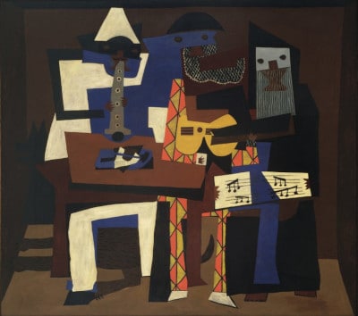 Picasso's Three Musicians