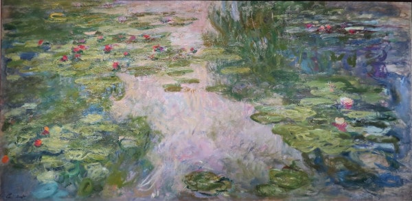 A painting from Monet's iconic Water Lilies series