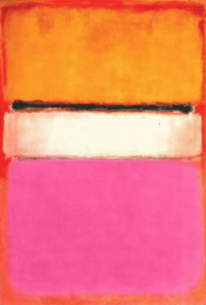 Mark Rothko's White Center (Yellow, Pink and Lavender on Rose)