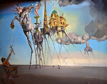 Dali's The Temptation of St. Anthony