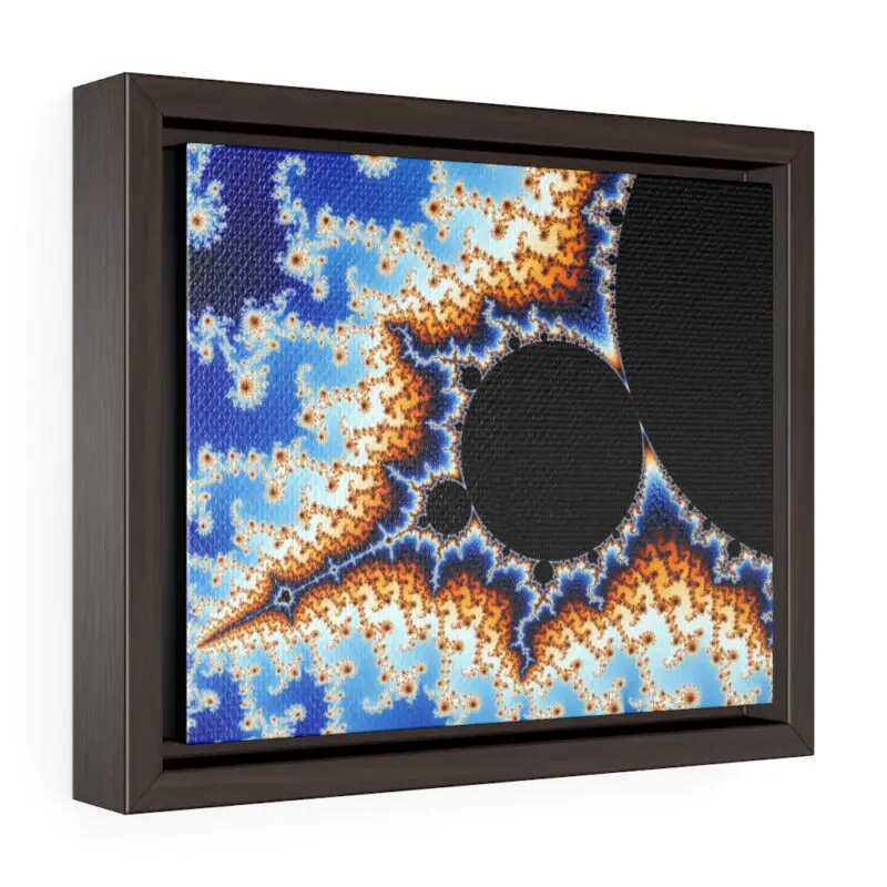 A fractal zoom canvas wrap of an antenna of the Mandelbrot Set