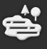 The Wonderdraft Lake Brush Icon