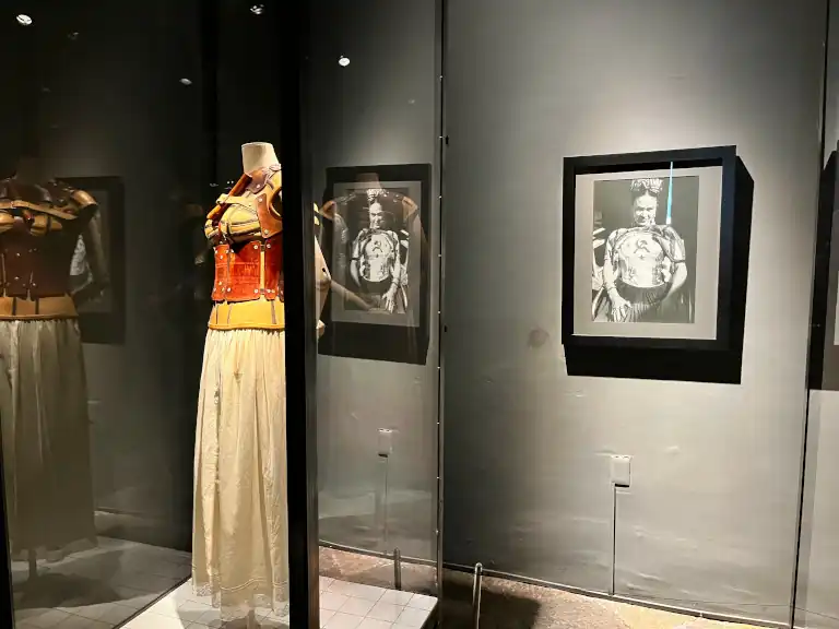 Dai Rees' dress in the Frida Kahlo museum