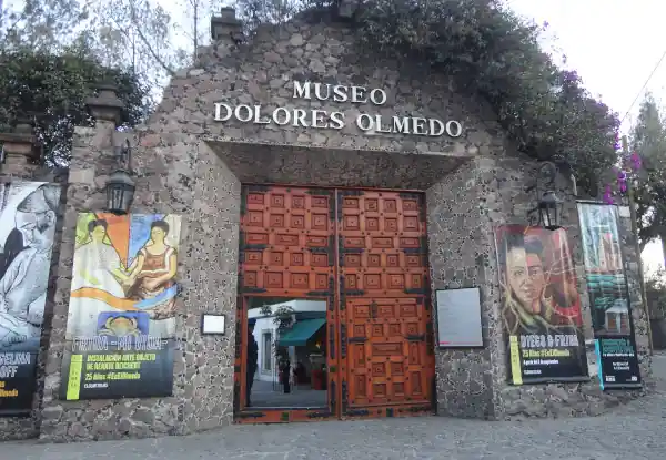 Entrance of the Museo Dolores Olmedo