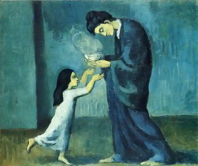 La Soupe, painted by Pablo Picasso