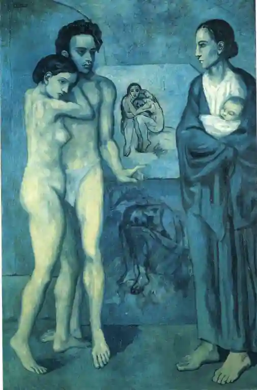La Vie, one of Picasso's Blue Period paintings depicting his friend Casagemas