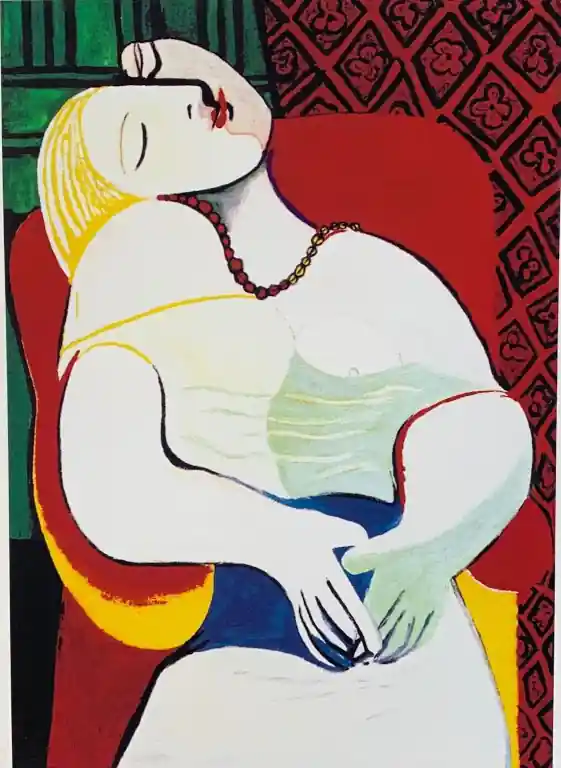 Pablo Picasso's painting Le Reve from his Rose Period