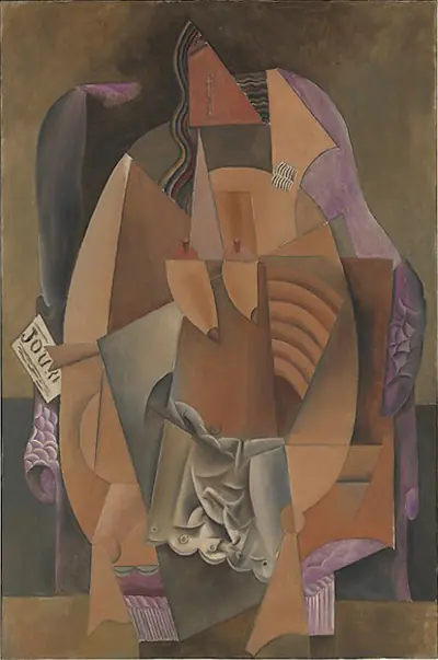 Picasso's Femme en chemise assise dans un fauteuil (Eva). Painted in 1913 shows a different cubist portrait of Marcelle Humbert