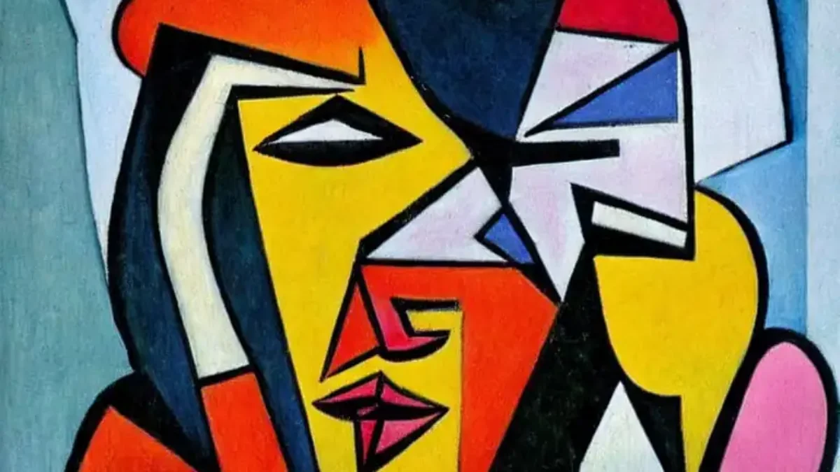 Pablo Picasso Cubism Art Drawing Tutorial of Face 